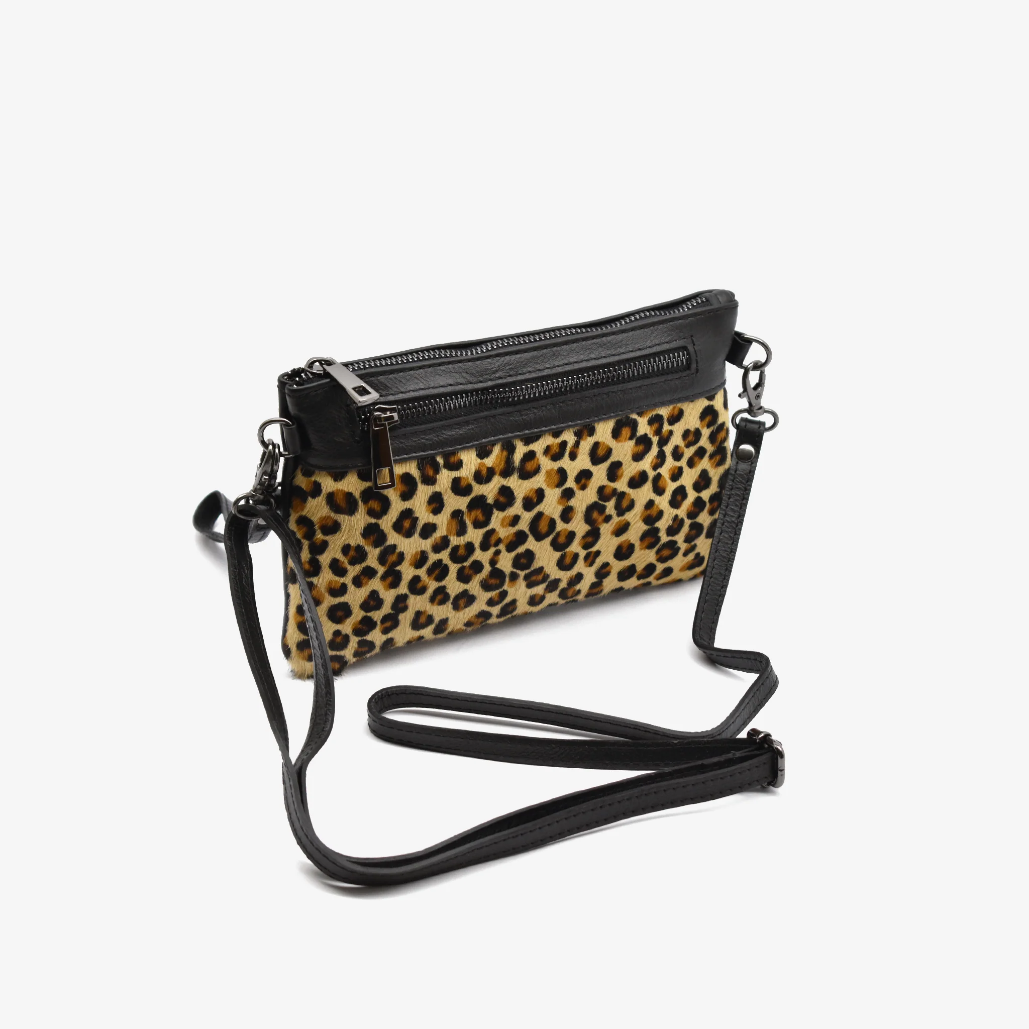 Pochette mini Macchia in pelle - Image 4