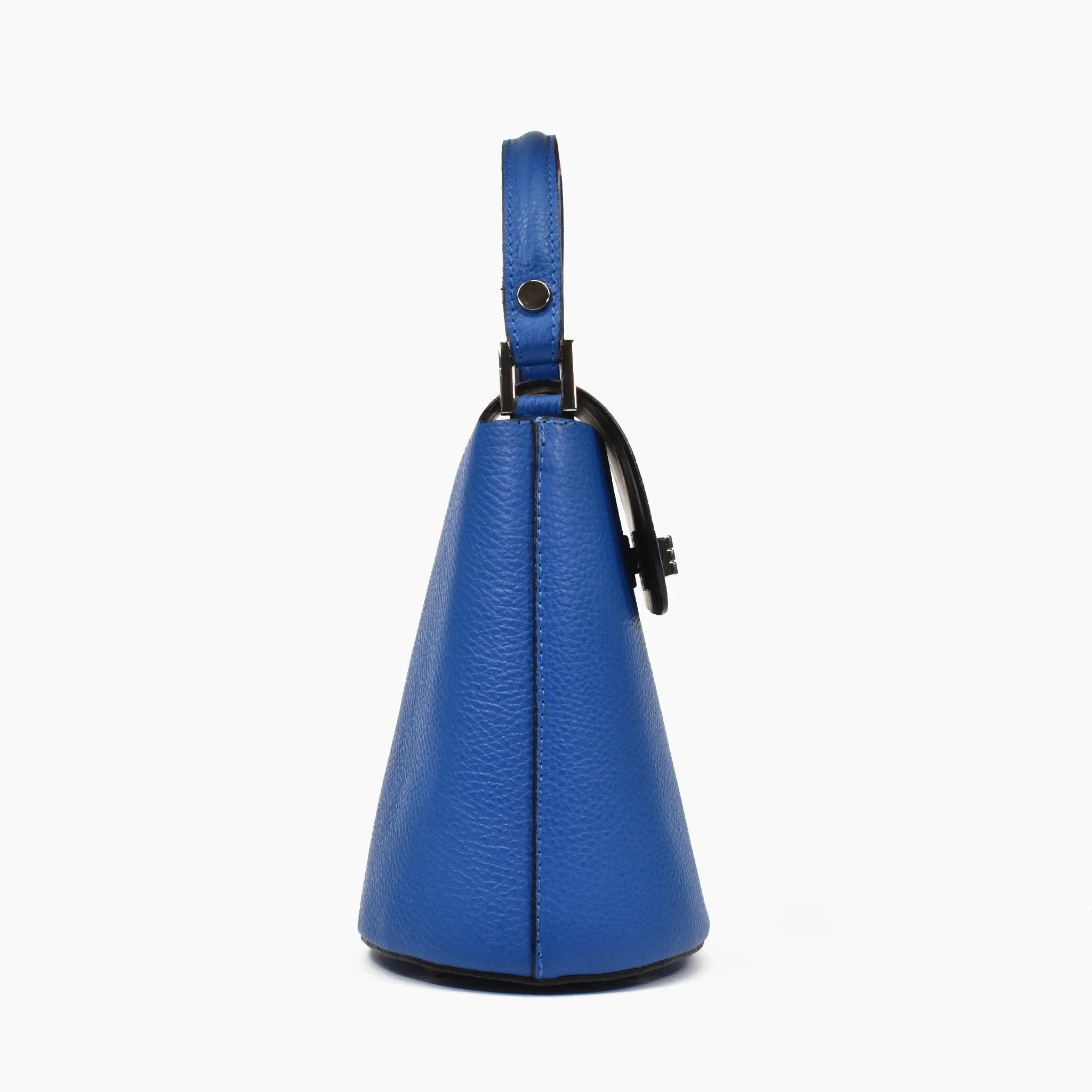Borsa annalisa in pelle - blu - Image 3