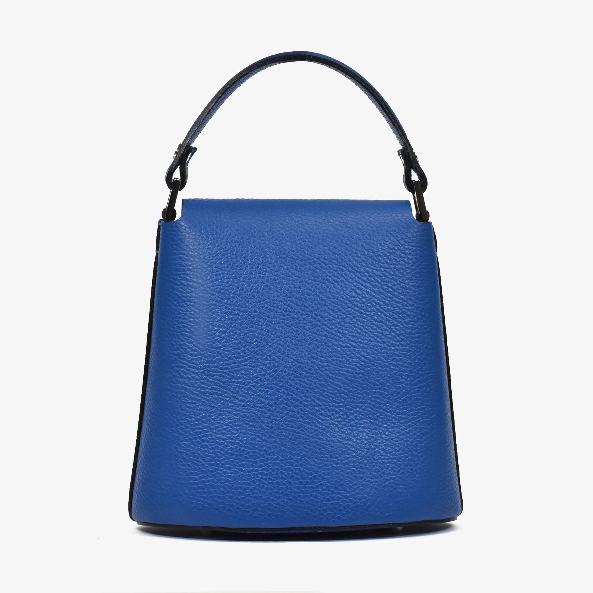 Borsa annalisa in pelle - blu - Image 4