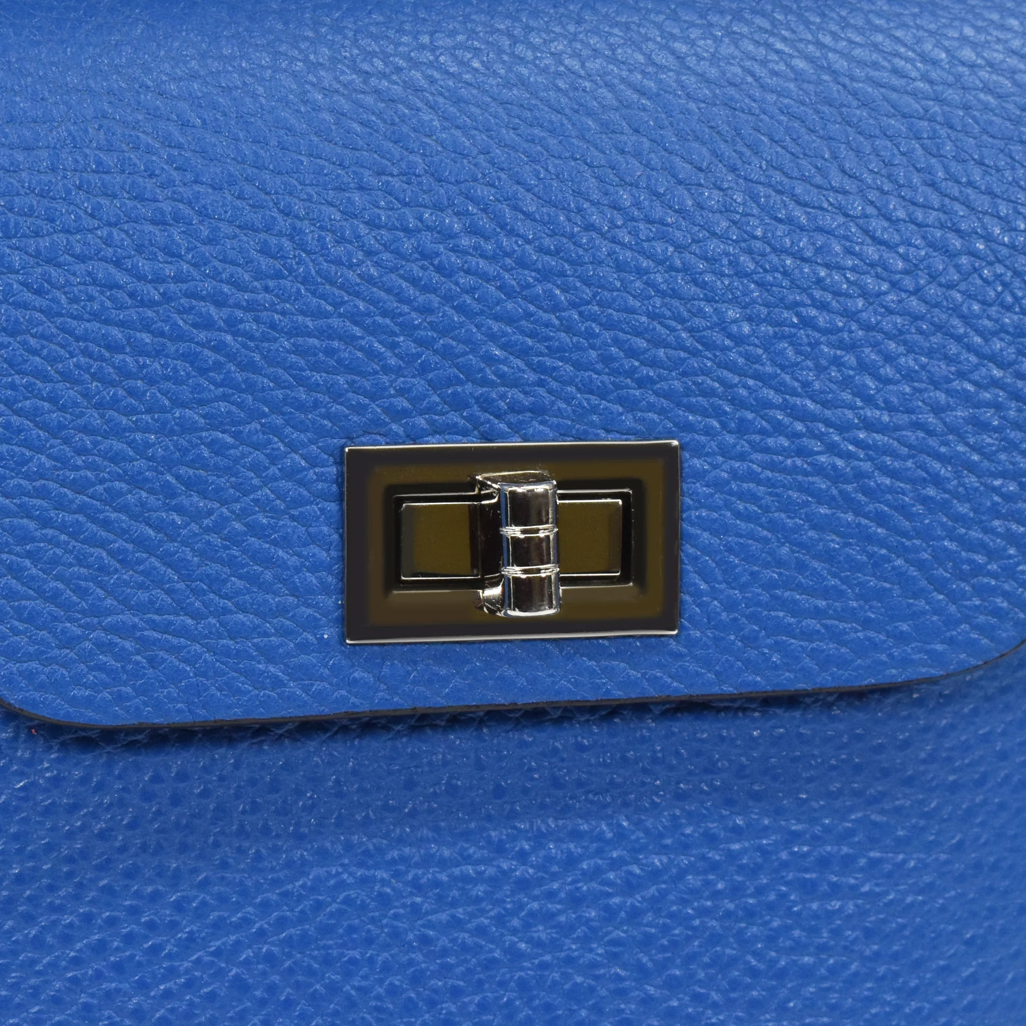 Borsa annalisa in pelle - blu - Image 6