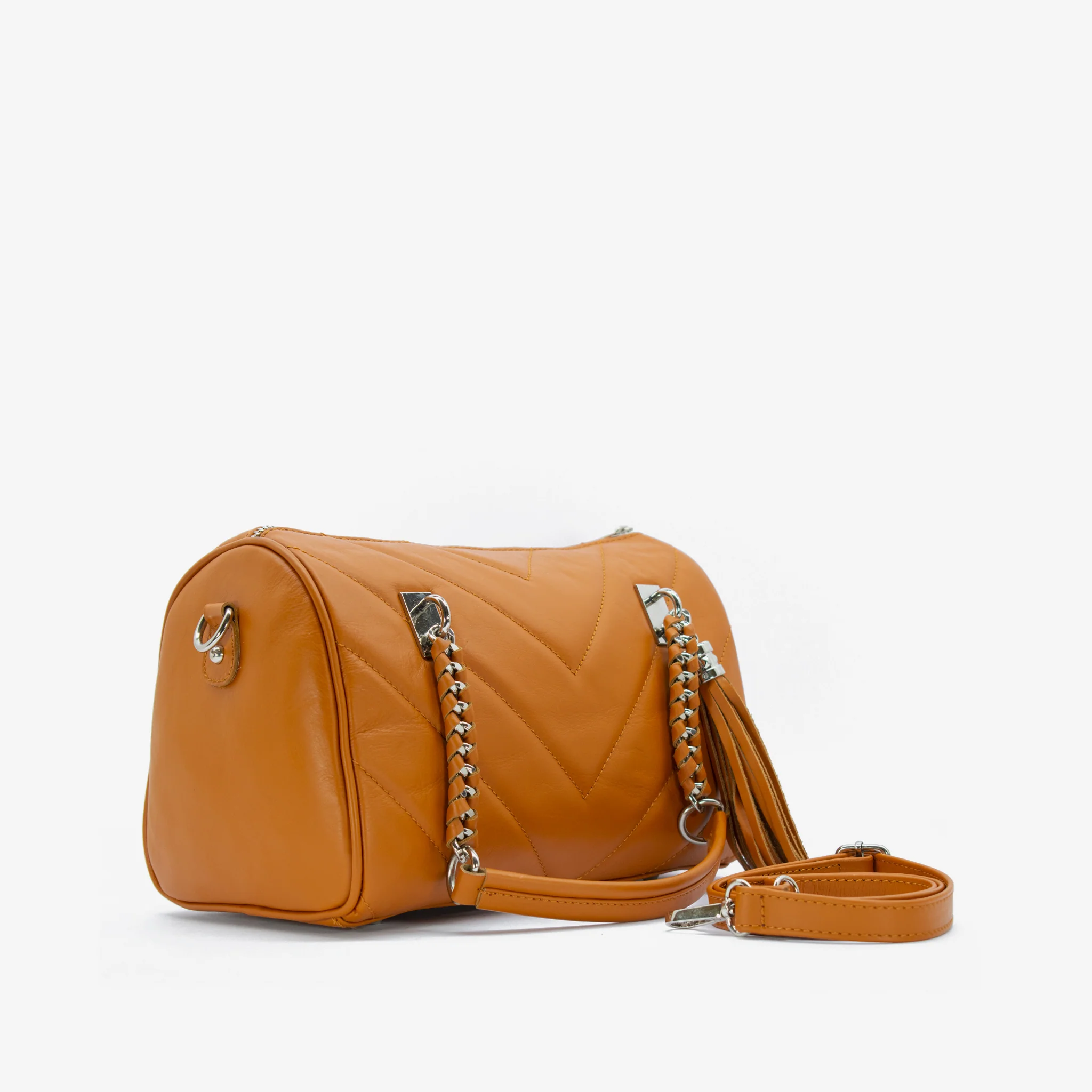 Borsa bauletto in pelle - Image 2