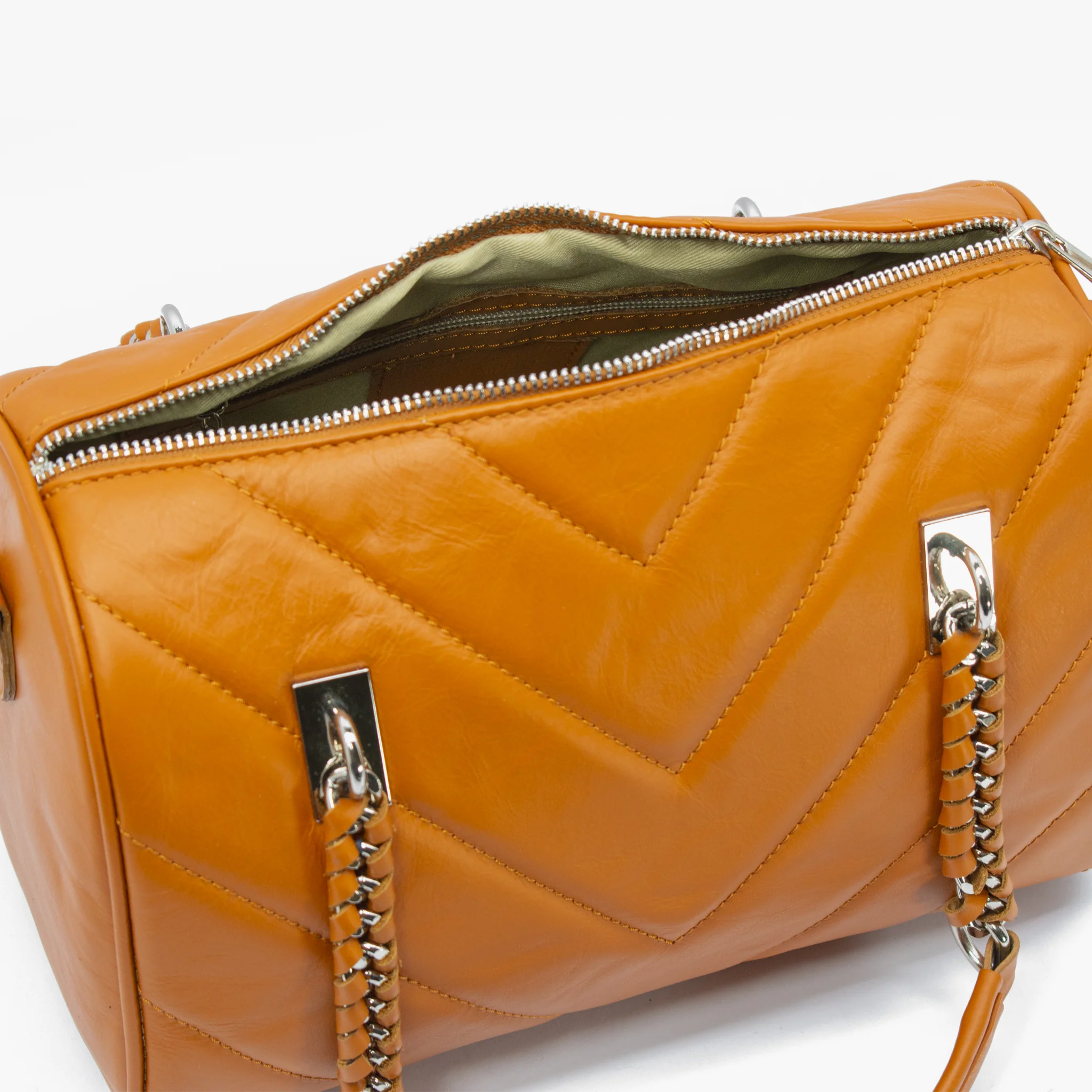 Borsa bauletto in pelle - Image 5