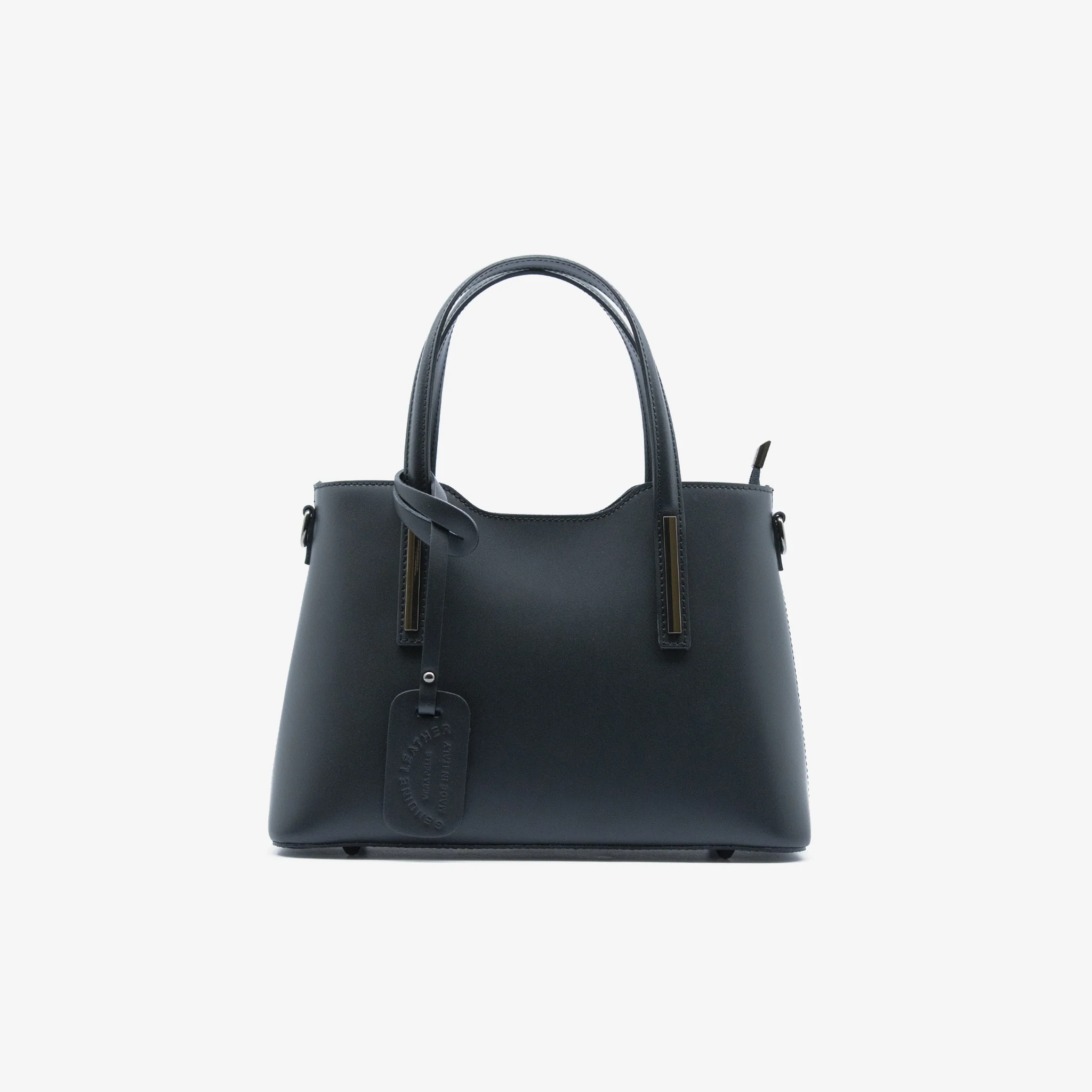 Borsa Elegant in pelle - nero