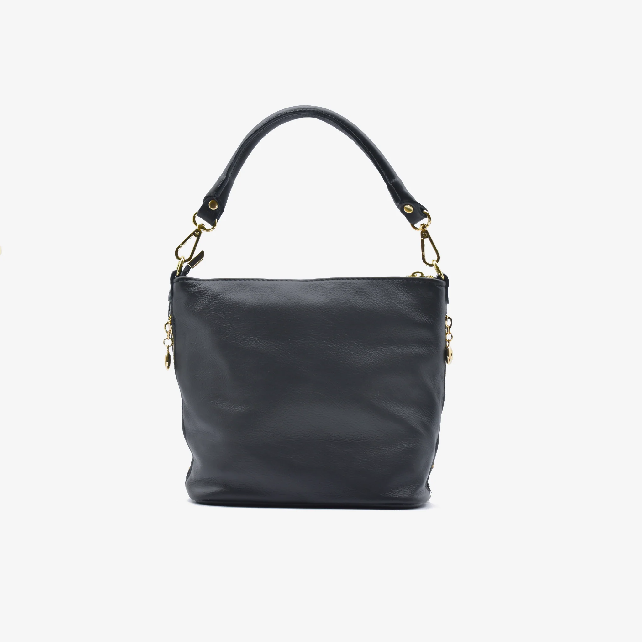 Borsa Macchia in pelle - ocra - Image 4