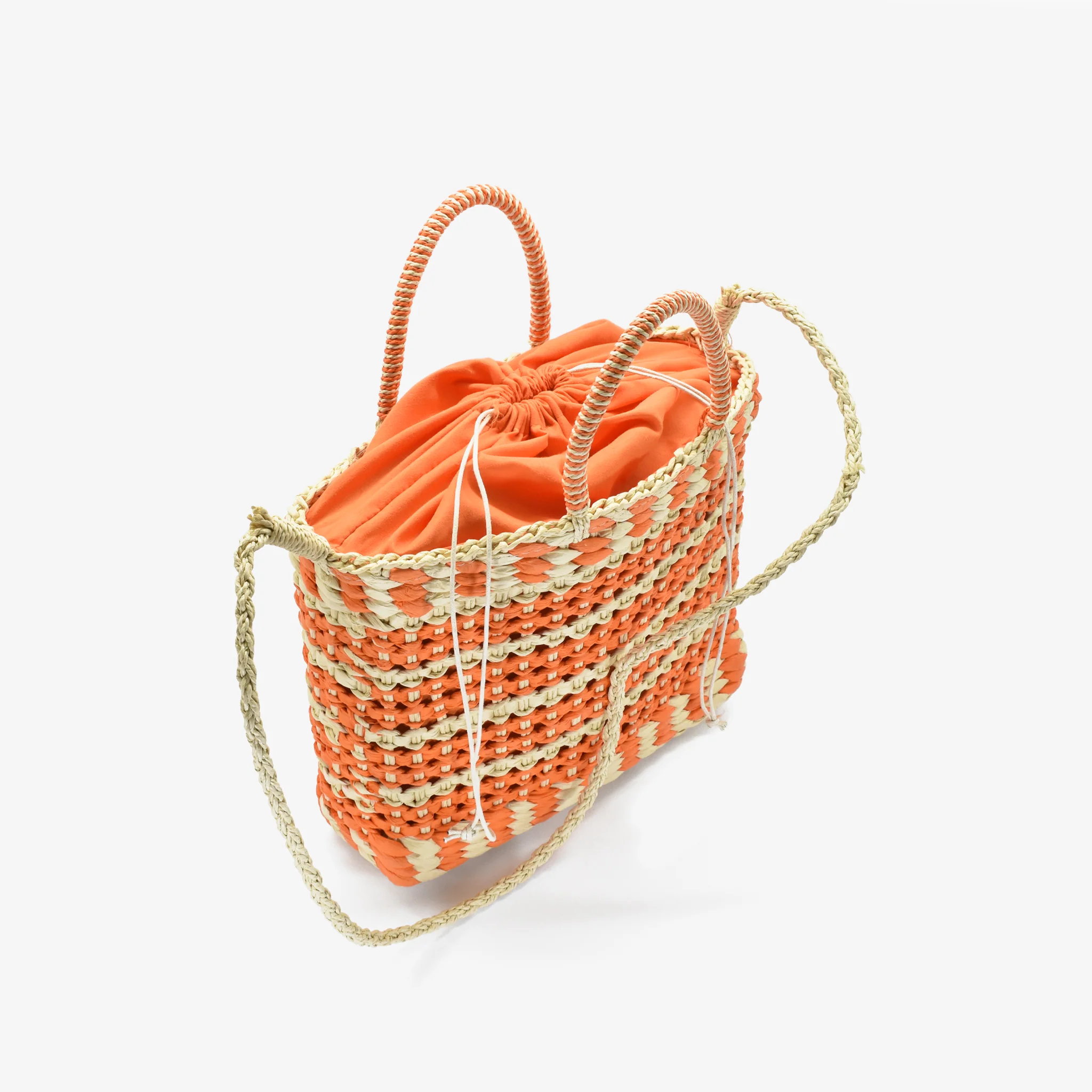 Borsa mare in carta intrecciata - Image 4