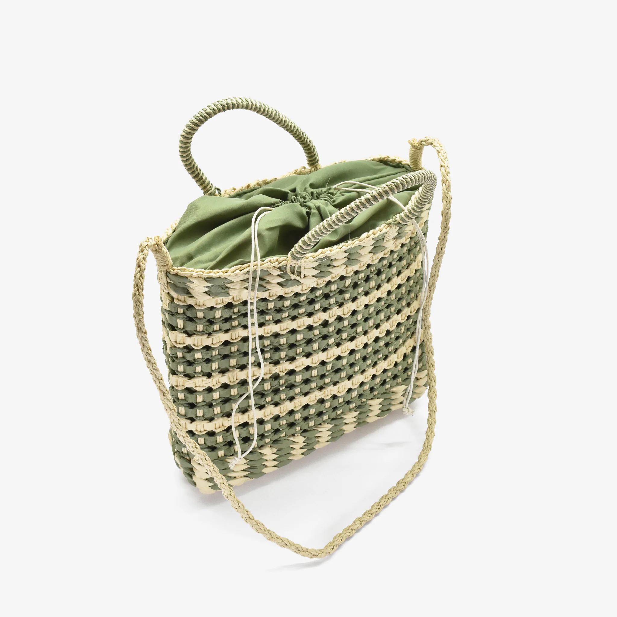 Borsa mare in carta intrecciata - Image 5