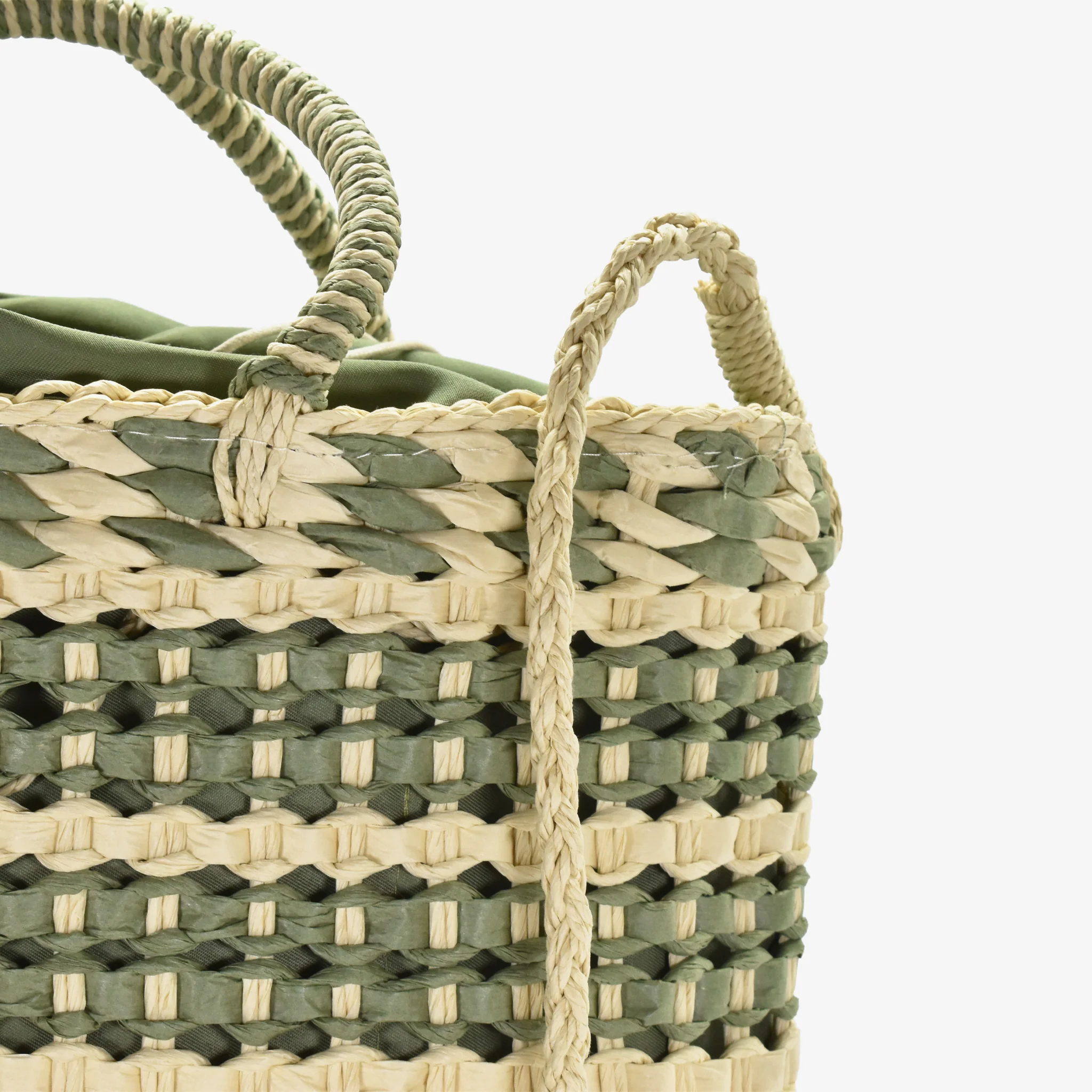 Borsa mare in carta intrecciata - Image 6