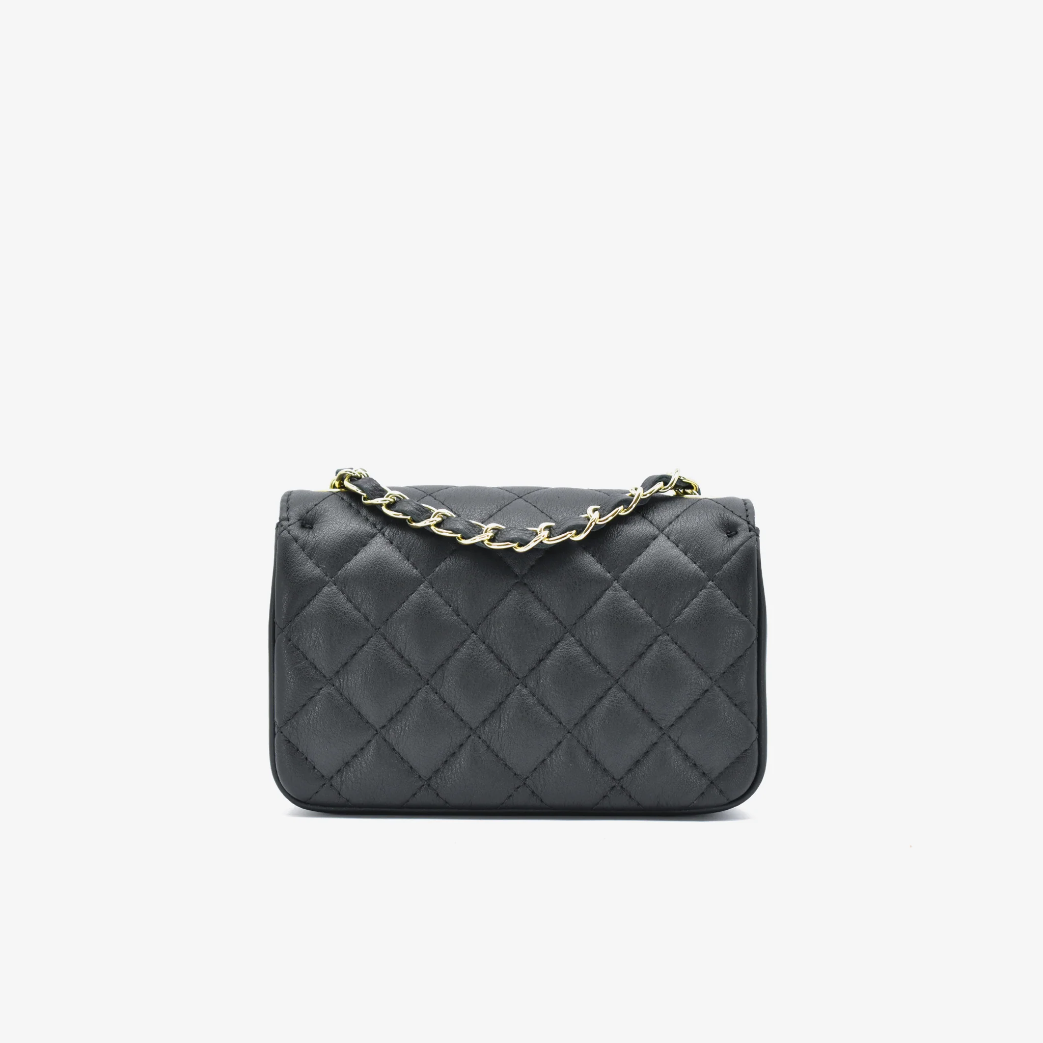 Borsa mini Marta in pelle - nero - Image 3