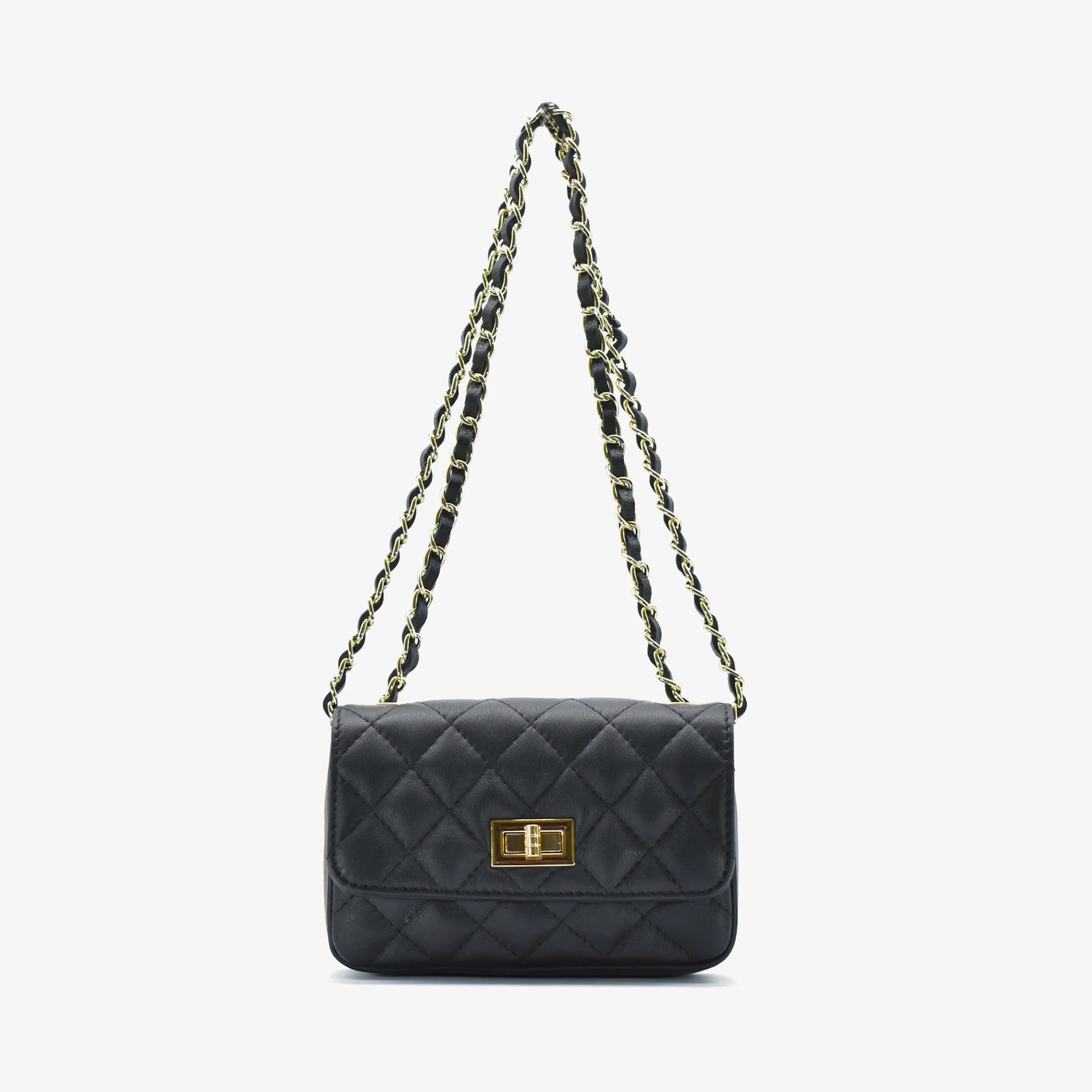 Borsa mini Marta in pelle - nero - Image 4