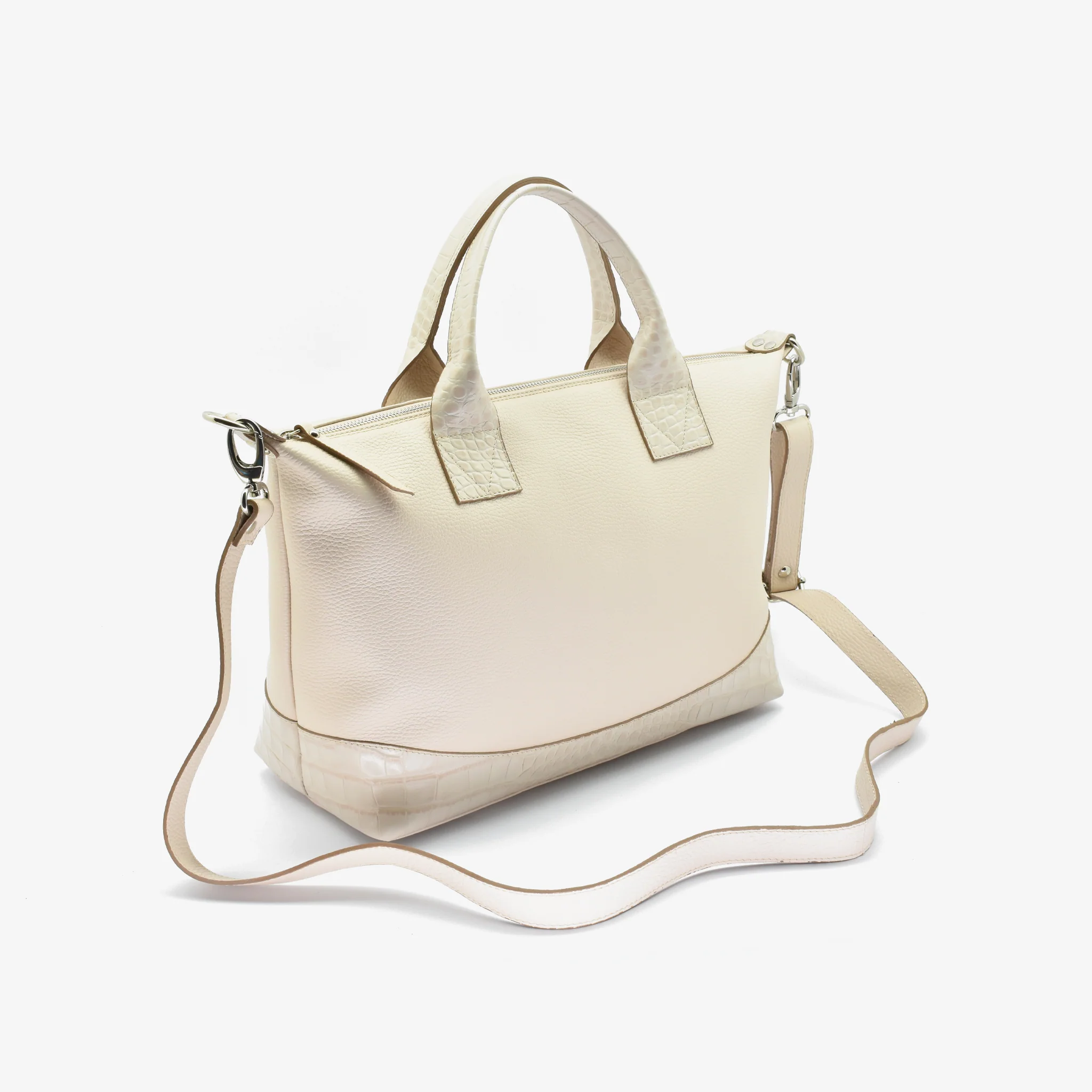 Borsa sarda in pelle - sabbia - Image 4