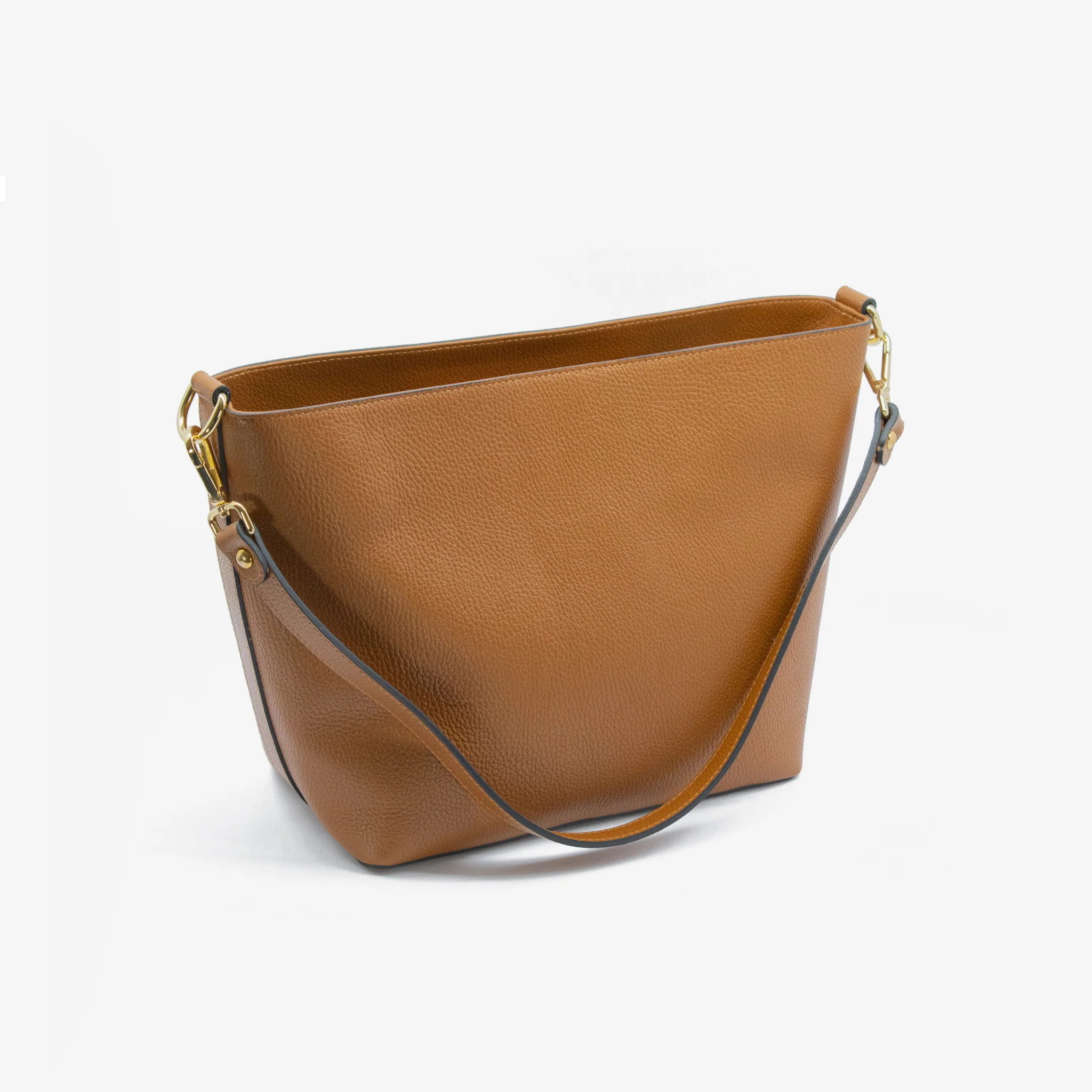 Borsa a secchiello in pelle - Image 3