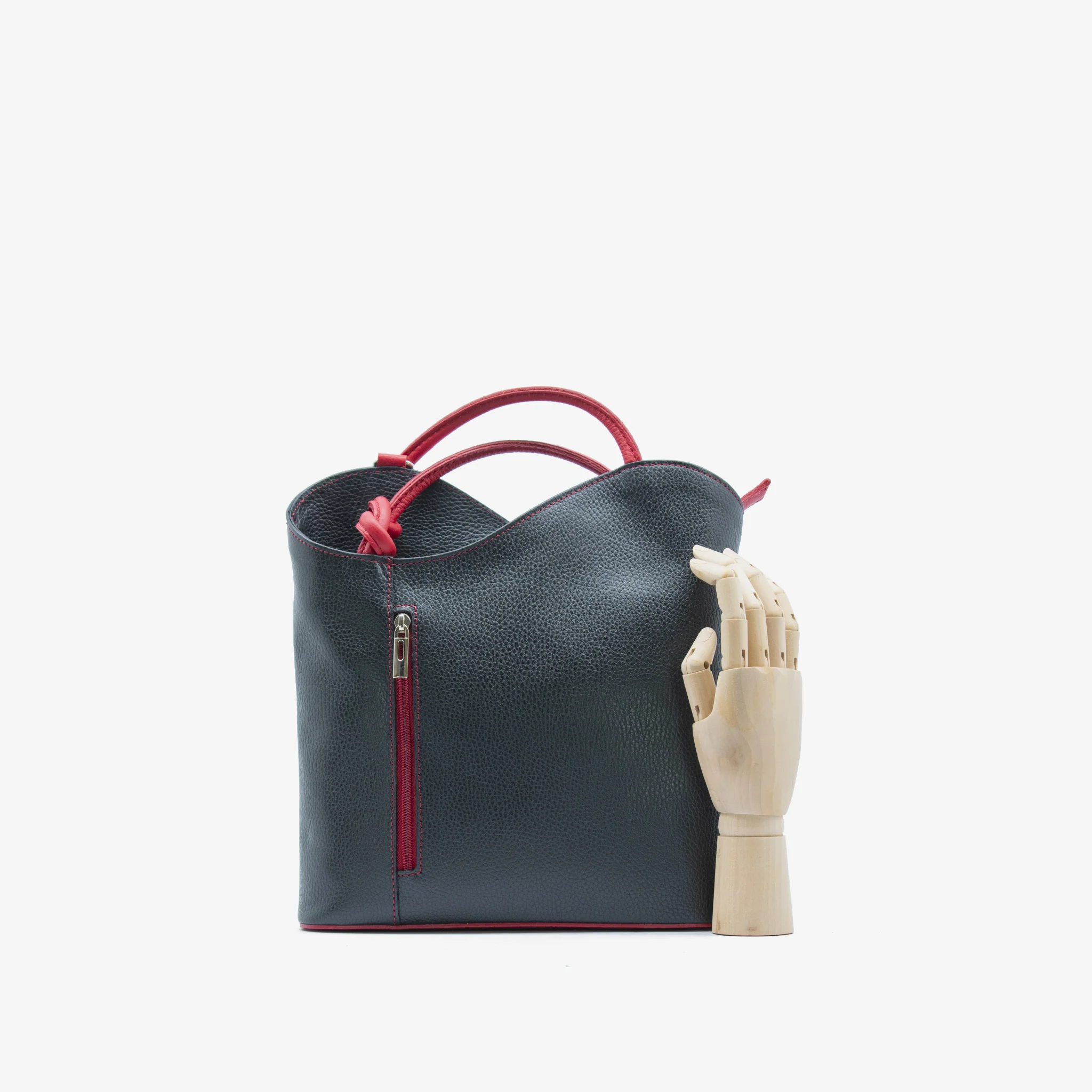 Borsa waves in pelle - nero - Image 4