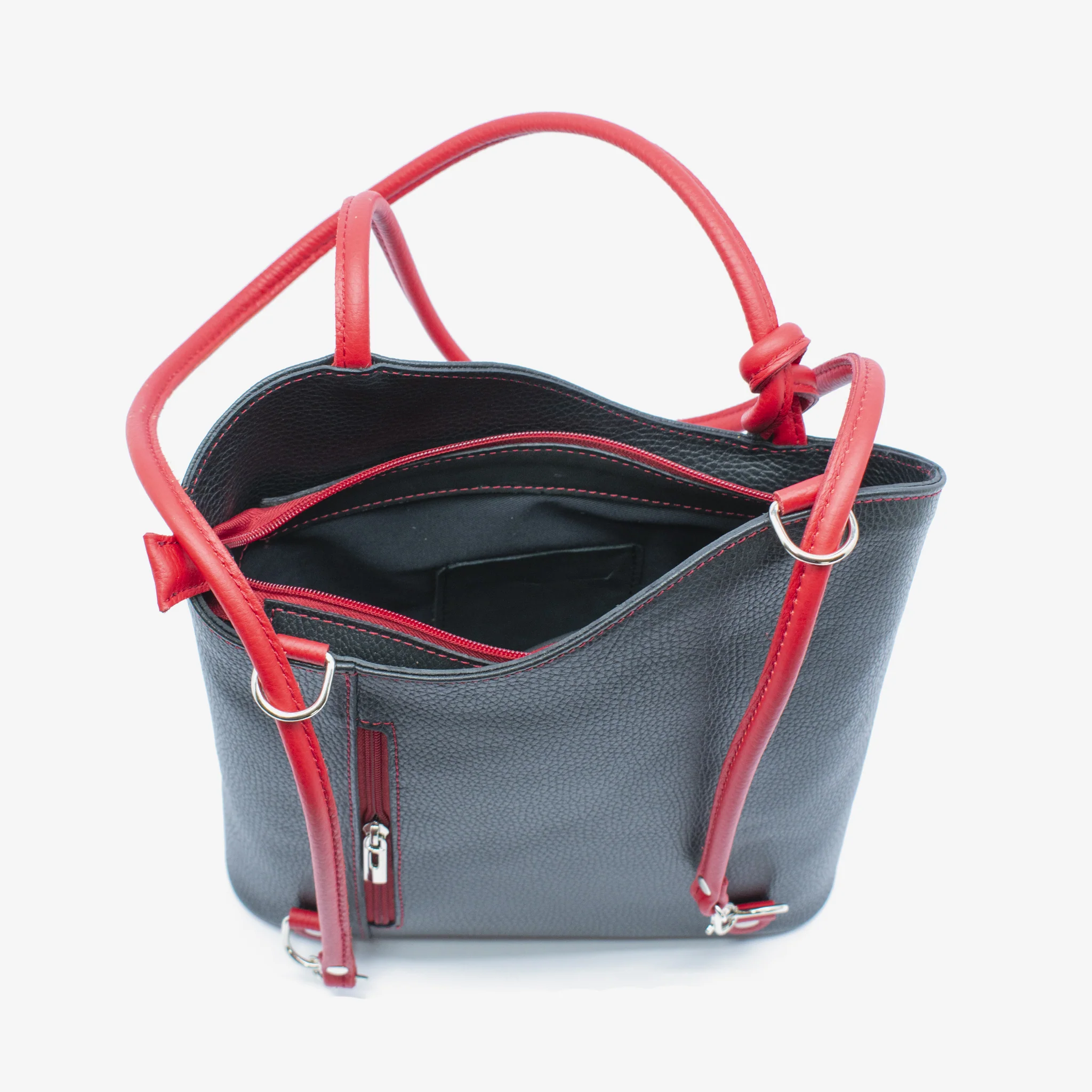 Borsa waves in pelle - nero - Image 5