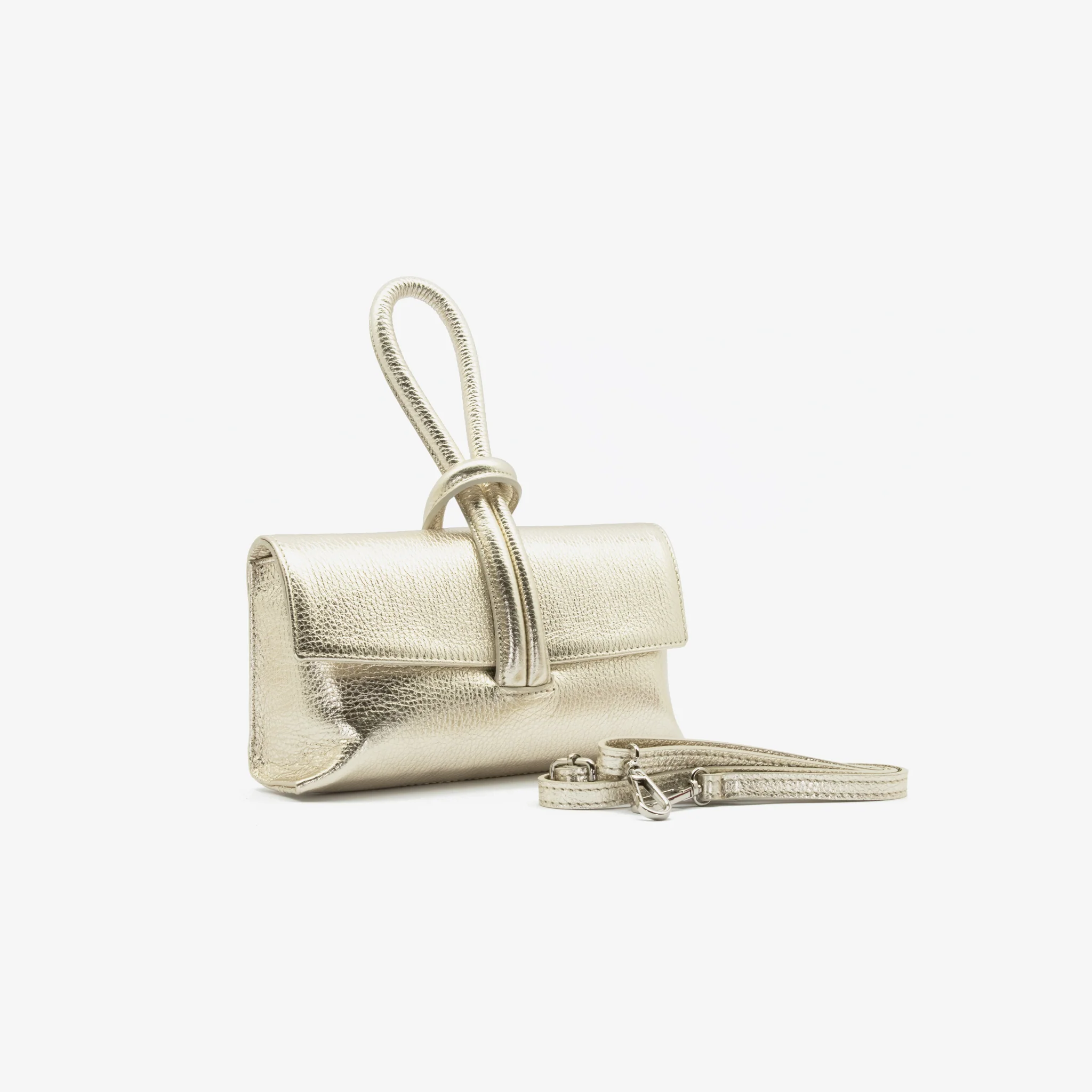 Pochette bracciale in pelle - laminato - Image 3