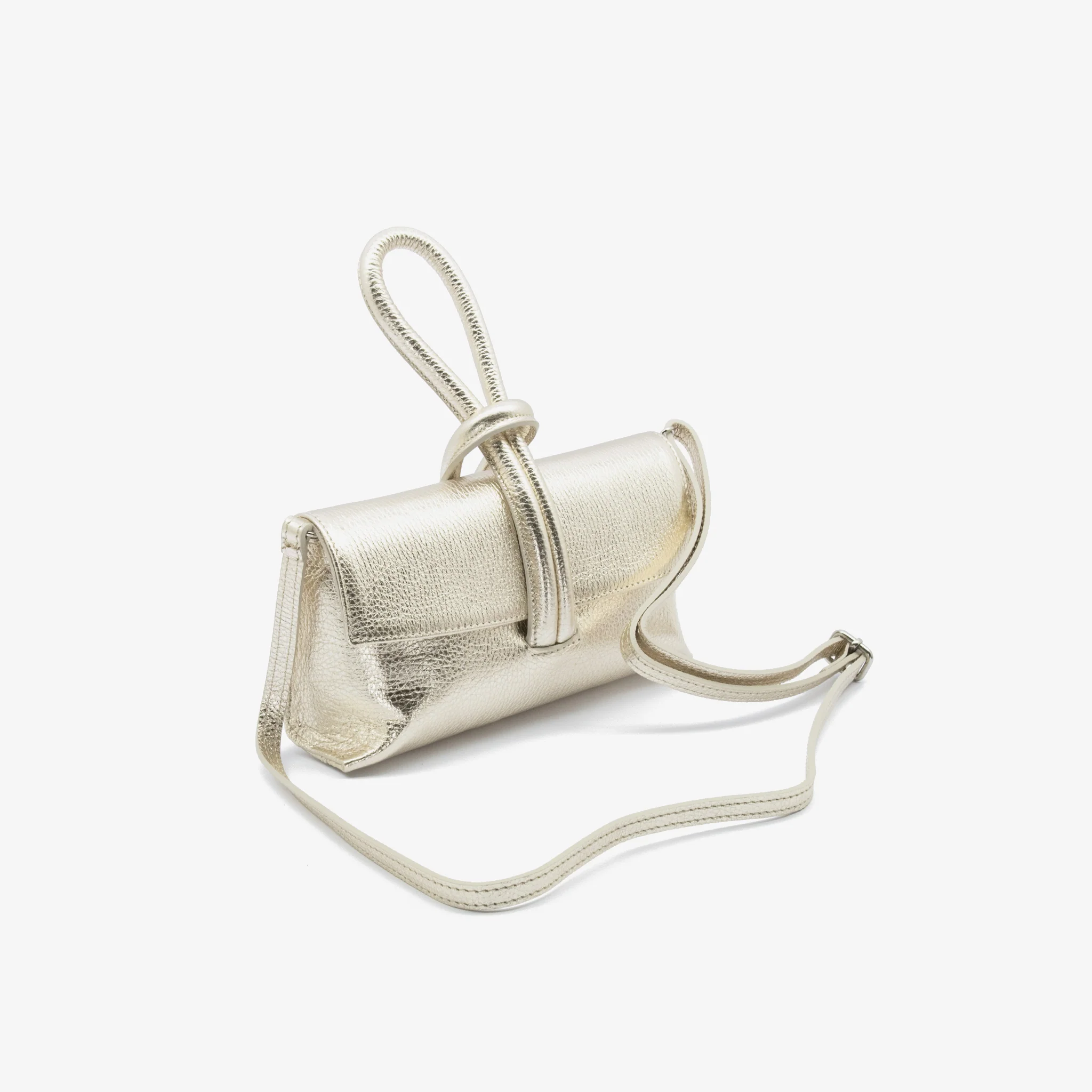 Pochette bracciale in pelle - laminato - Image 5
