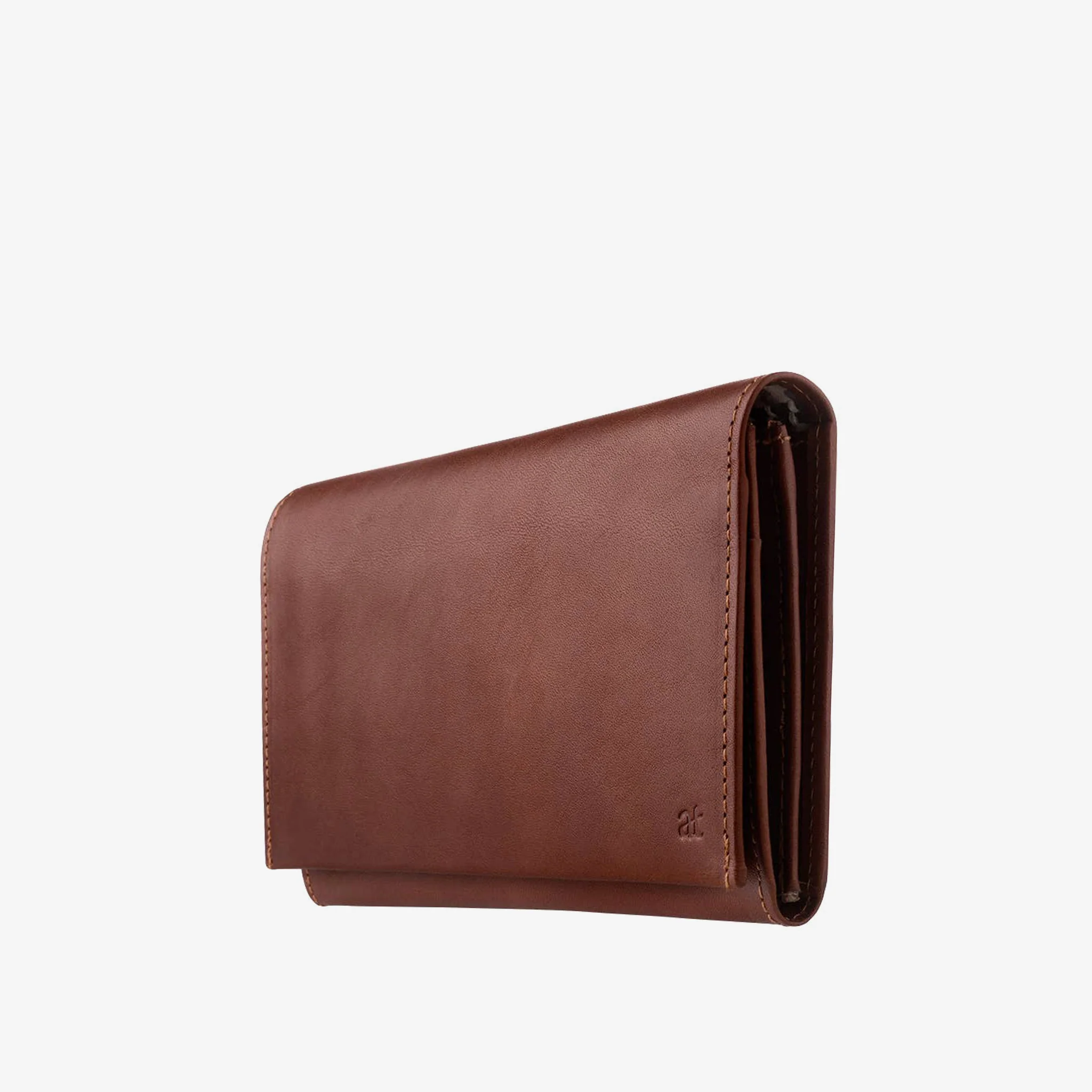 Portafoglio grande bi-fold in pelle - Image 3
