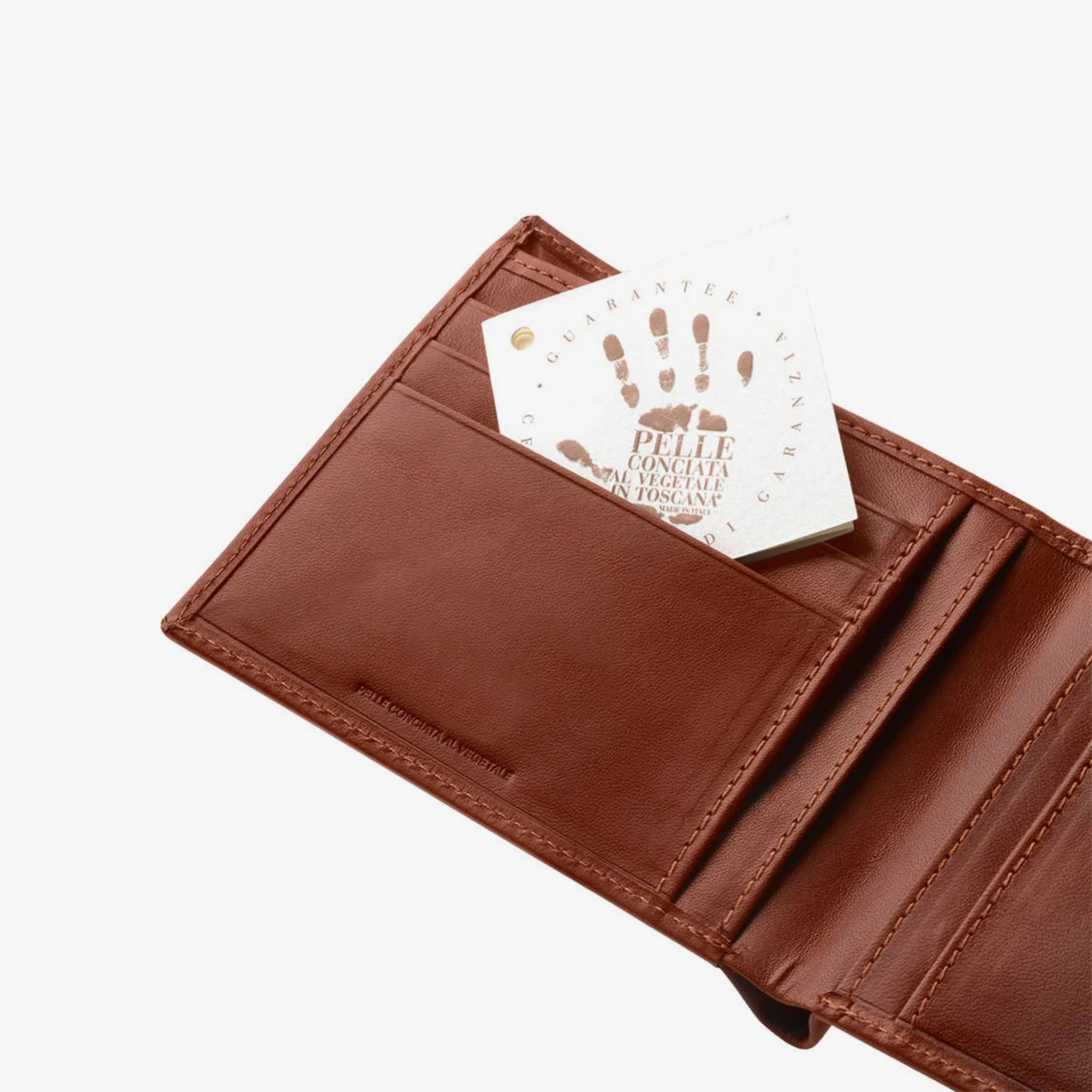 Portafoglio bi-fold in pelle - Image 4